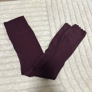 Lululemon Scalloped Align Leggings 25” Inseam